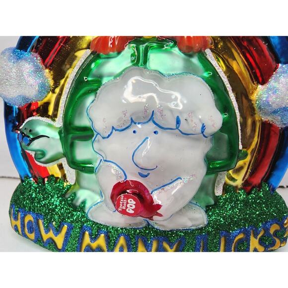 Christopher Radko The Tootsie Pop Test Glass Christmas Ornament BRAND NEW - Picture 7 of 13